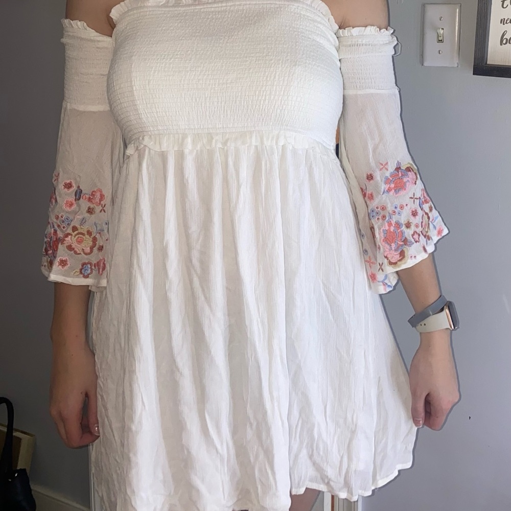 White Altard state dress size large